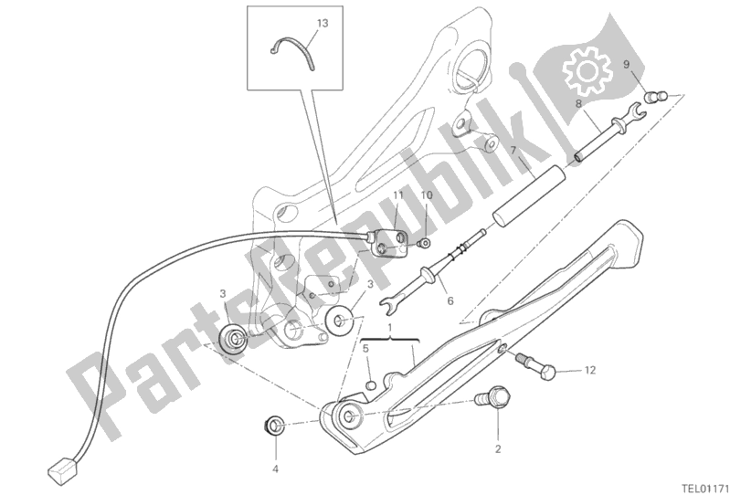 Toutes les pièces pour le Supporter du Ducati Superbike Panigale V4 1100 2019